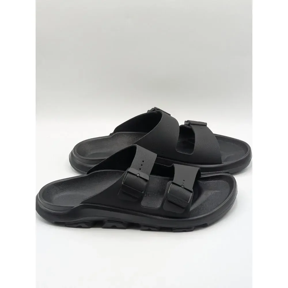 Birkenstock Mens Size 7 Mogami Terra Stealth 2 Strap Black Regular Fit Sandals